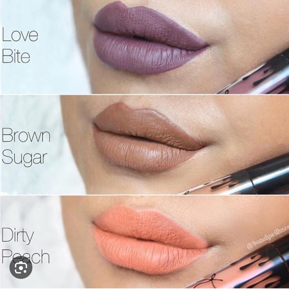 💕🌙Kylie Cosmetics Dirty Peach Lip Kit - Picture 6 of 13